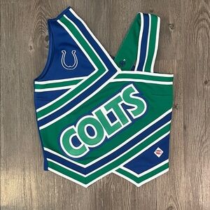 Green and Blue Cheerleader Costume Top
